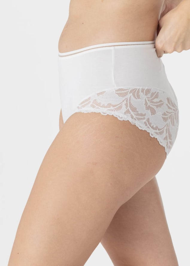 Culotte Haute  Maison Lejaby Blanc